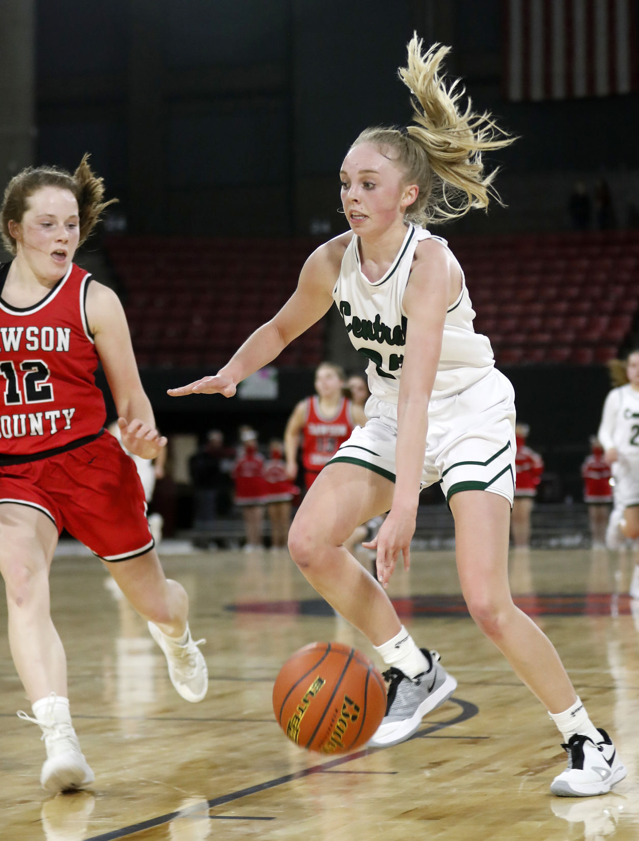 Billings Central v Glendive girls hoops
